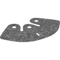 Large Figure Cape, Rounded White