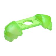 Minifig Neckwear Shoulder Guards Opal Trans-Bright Green