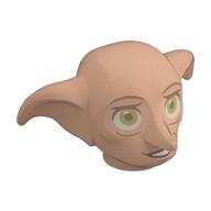 Minifig Head Special, Dobby with Lime Green Eyes and Open Black Mouth Print Hellnougat