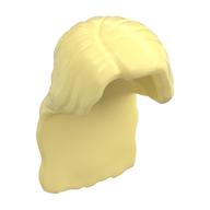 Hair Long with Side Parting (with extra tolerance) Bright Light Yellow