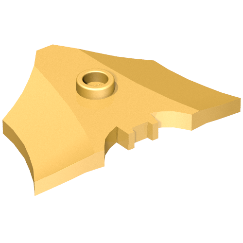 Shield with Stud (Batman) Perlgold