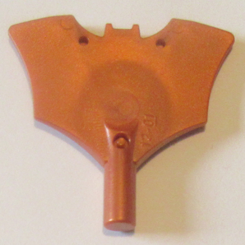 Weapon Batman Batarang with Bar Handle on Bottom Pearl Copper
