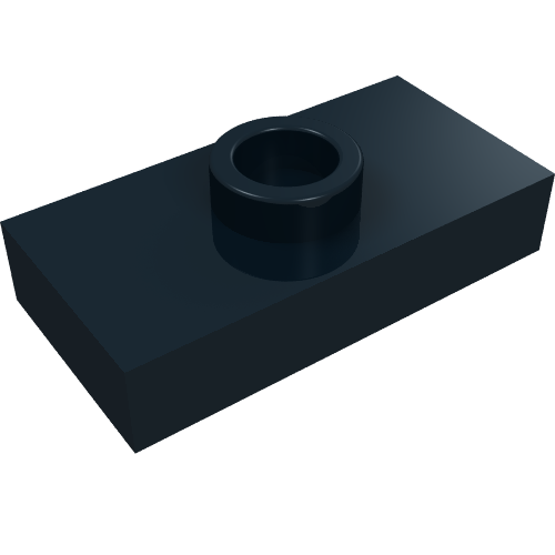 Plate Special 1 × 2 with 1 Stud without Groove (Jumper)