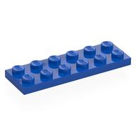 Plate 2 × 6 Blue