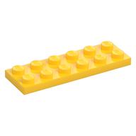 Platte 2 × 6 Gelb