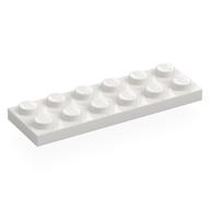 Plate 2 × 6 White