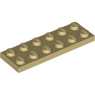 Platte 2 × 6 Beige