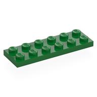 Plate 2 × 6 Green