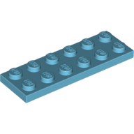 Plate 2 × 6 Medium Azure