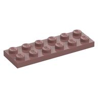 Platte 2 × 6 Sand Red