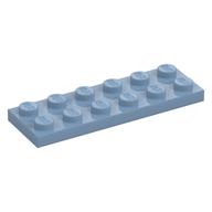 Platte 2 × 6 Sandblau