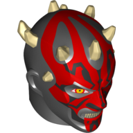 Large Figure Head Darth Maul Black