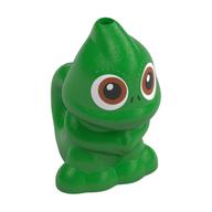 Animal, Chameleon, Standing, Hole on Top and Tail with Brown Eyes Print (Pascal) Bright Green