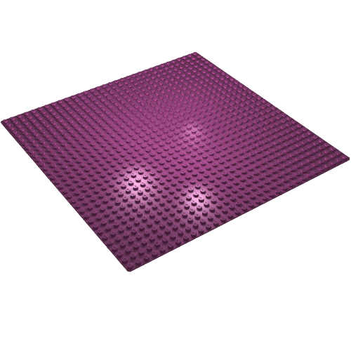 Grundplatte 32 × 32 Magenta
