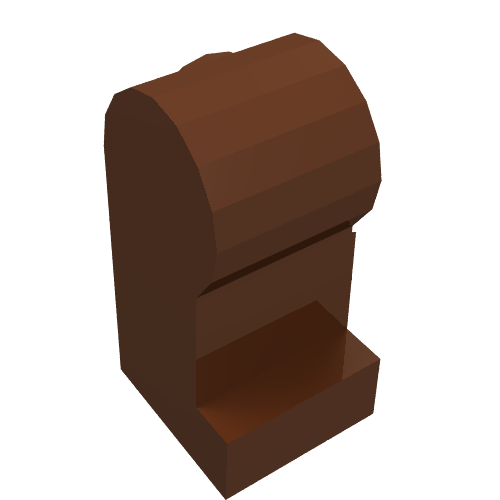 Leg, Right Reddish Brown