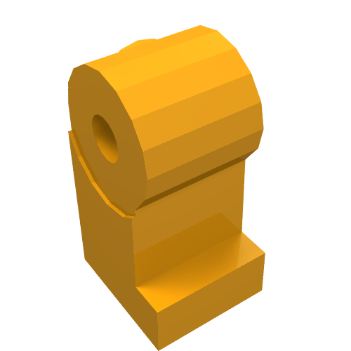 Leg, Left Medium Orange