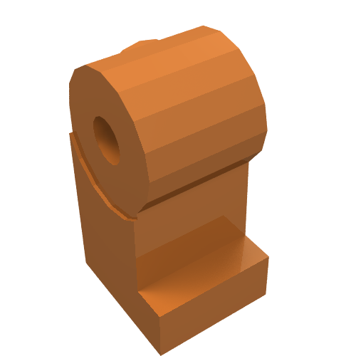 Leg, Left Medium Nougat