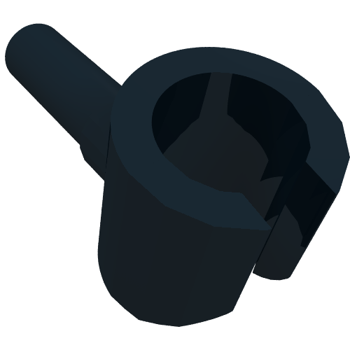 Minifig Hand in Black