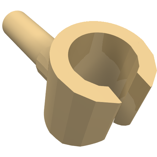 Minifig Hand Pearl Light Gold
