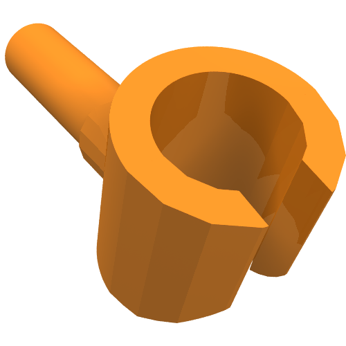 Minifig Hand Orange