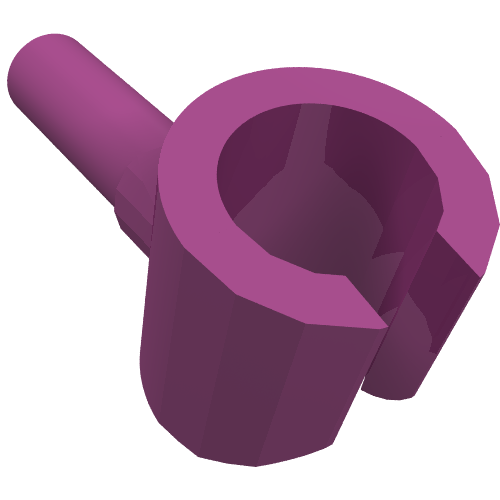 Minifig Hand Magenta