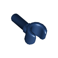Minifig Hand Dark Blue