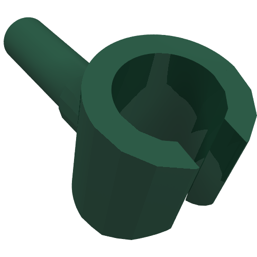Minifig Hand Dark Green