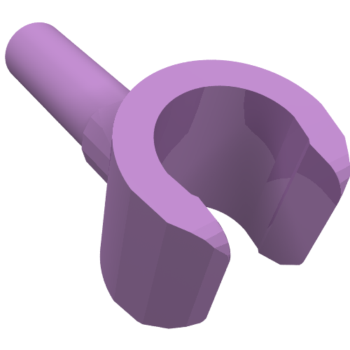 Minifig Hand Medium Lavender