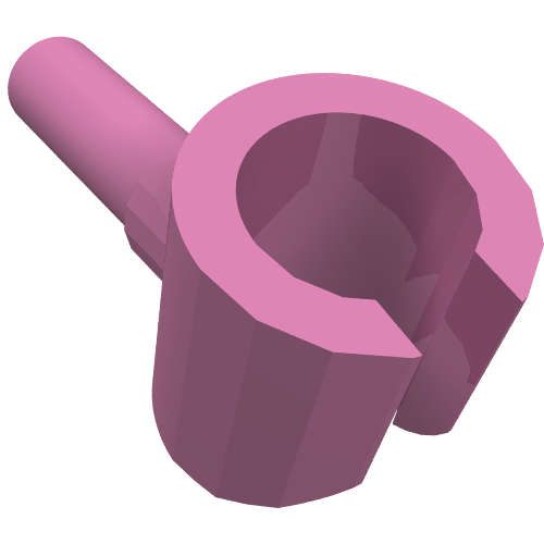 Minifig Hand Dark Pink
