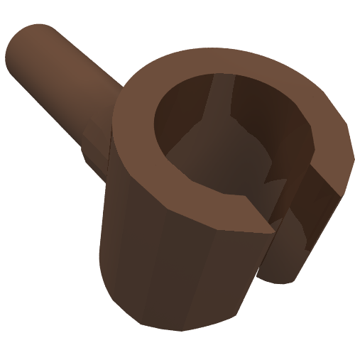 Minifig Hand Brown