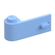 Door 1 × 3 × 1 Left Bright Light Blue