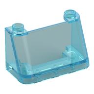 Windschutzscheibe 2 × 4 × 2 Transparent-Hellblau
