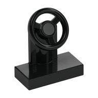 Steering Stand 1 × 2 with Black Steering Wheel Black