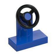 Steering Stand 1 × 2 with Black Steering Wheel Blue