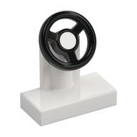 Steering Stand 1 × 2 with Black Steering Wheel