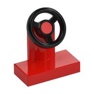 Steering Stand 1 × 2 with Black Steering Wheel Rot