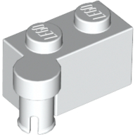 Hinge Brick 1 × 4 [Upper] White