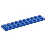 Platte 2 × 10 Blau