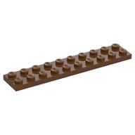 Platte 2 × 10 Rotbraun