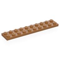 Plate 2 × 10 Medium Nougat