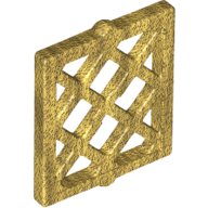 Window Pane Latticed 1 × 2 × 2 Perlgold