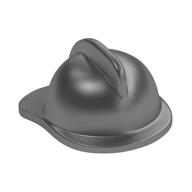 Helmet Fire Metallic Silver