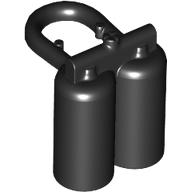 Minifig Neckwear Airtanks Black