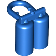 Minifig Neckwear Airtanks Blue