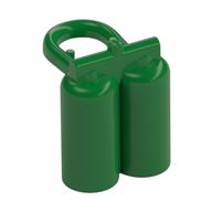 Minifig Neckwear Airtanks with Large Holes Green