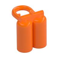 Minifig Neckwear Airtanks with Large Holes Orange
