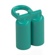 Minifig Neckwear Airtanks with Large Holes Dunkeltürkis
