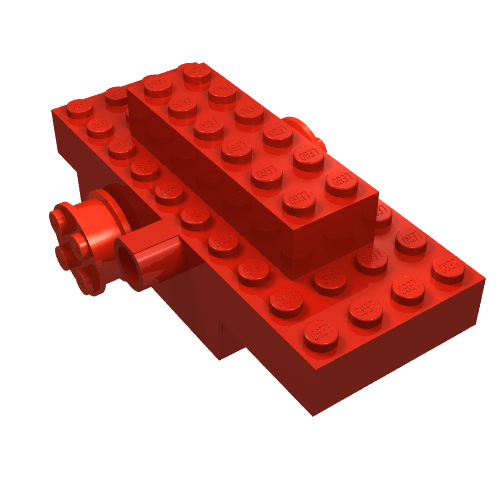 Windup Motor in Red