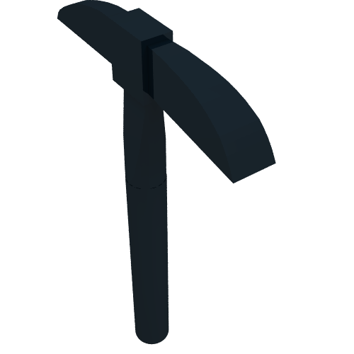 Tool Pickaxe Schwarz