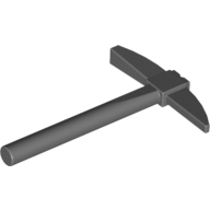 Tool Pickaxe in Dark Bluish Gray